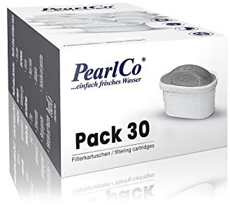 PearlCo - Protect+ unimax Pack 30 Filterkartuschen für sehr hartes Wasser - passend zu Brita Maxtra