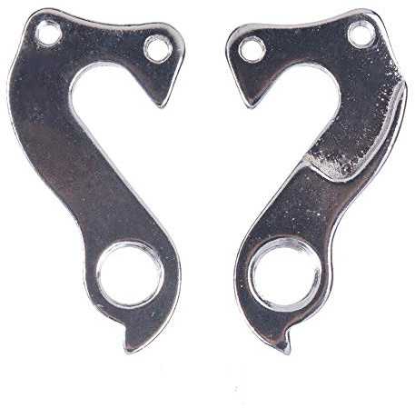 Percha de aluminio para cambio trasero de transmisión, 16 tipos, para bicicleta de montaña, bicicleta de carretera, 1 par