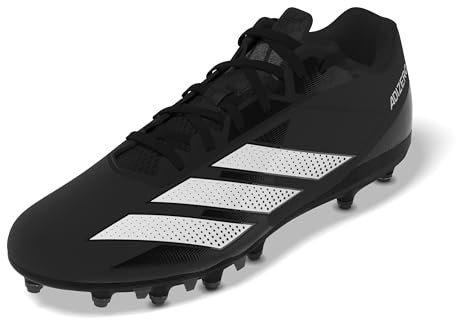 Adidas Adizero Electric.2 - Tenis de fútbol americano para hombre, Negro/Blanco/Negro (2024), 10.5