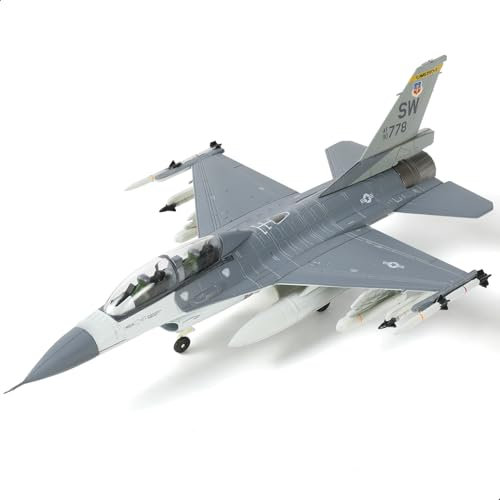 NUOTIE 1:72 Maßstab F-16D Block 42 90-0778 MiG Killer Fighter Airplane Pre-Build Modellbausätze Fertige Luke Air Force Base Druckguss Flugzeug Metall Jet Modell Display Sammlung oder Geschenk