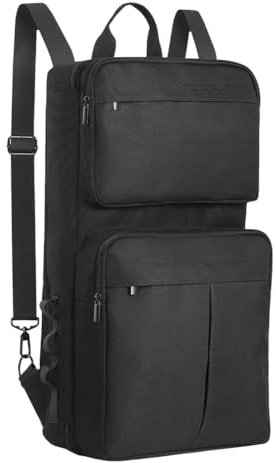 CHANGYUE DJ Backpack for DDJ-400 DDJ-FLX4 for Roland DJ-202 DJ Controller Case Carrying Case Portable Storage Bag Shockproof Adjustable Shoulder Strap