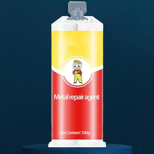 Colle Adhésive De Réparation De Métal, Colle De Soudage Pour Métaux Très Résistants, 100g Agent De Réparation De Métal Coulant, Scellants Industriels Imperméables Multifonction