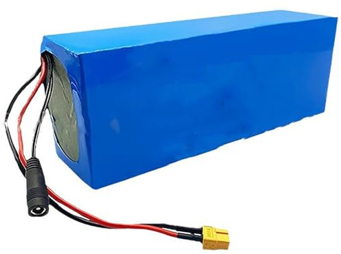 52V 45Ah Batería para Bicicleta Eléctrica Batería De Alta Potencia 14S4P E-Bike Batería Batería Impermeable PVC con Cargador para 250W-1000W Motores 52V 45Ah,XT60