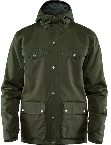 Fjällräven Herren Greenland Winterjacke, Deep Forest, M EU