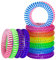 Mosquito Repellent Bracelet, LYUNIT 12 Packs Mosquito Bands, 100% Natural Deet Free Insect Repellent Bands, Anti Insects,Bugs and Midge, Long-Lasting Waterproof, Safe Pest Control for Kids and Adults