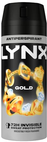 Lynx Gold Anti White Marks Anti-perspirant Deodorant Spray 150 ml