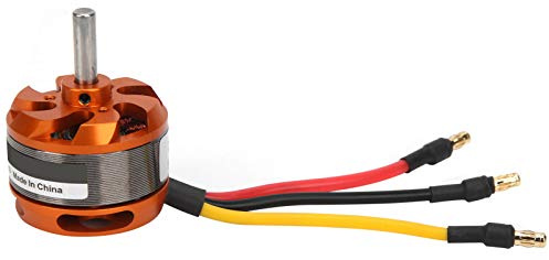 RC Borstlös Motor, D3530 1100KV RC Flygplansmotor Lågbrus Högpresterande Outrunner Motor Ersättning med Adapter för Fjärrstyrt Flygplan