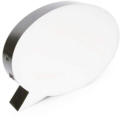 Knadgbft Boîte lumineuse LED en forme de bulle pour écrire un message manuscrit avec 1 stylo pour fête d'anniversaire, mariage