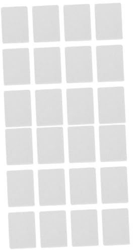 minkissy 80 Pz Strumento di levigatura a due lati chiodi quadrati lucidatore per unghie a doppia faccia lime per unghie strumenti per la riparazione delle unghie raspa per unghie glassato