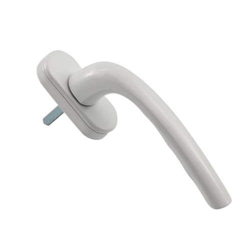 Asa De Ventana Universal Manija de ventana universal de acero y PVC de repuesto de color blanco vintage de 2 piezas Manilla De Ventana