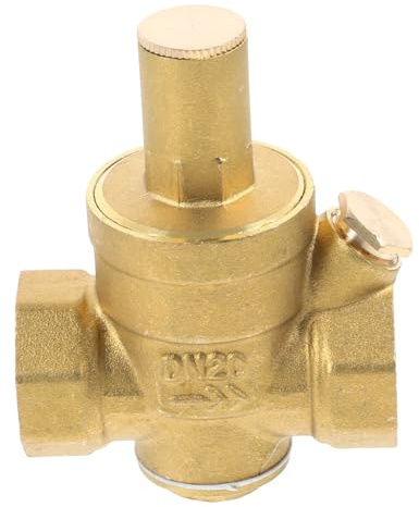 DIYEAH Adjustable Irrigation Pressure Regulator High Pressure Reducing Valve for Engineering Domestic Water Systems Easy Installation Durable Design
