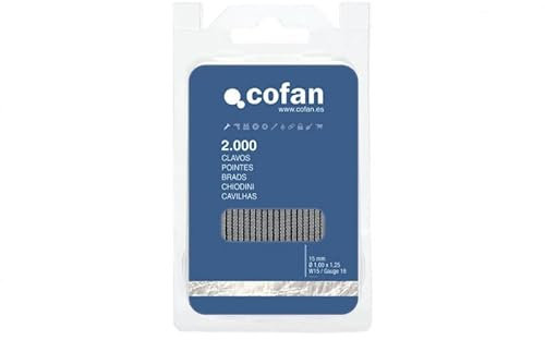 BLISTER CLAVOS SIN CABEZA W-15MM (2.000 PCS)