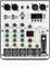 DJ Controller 4-Channel Audio Mixer, DJ Mixer with USB Audio Interface, Function, 16 DSP Effects, and 3-Band EQ (ARMX-4) DJ starter kit