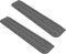 Vilnow Bordsteinrampe Gummi,schwarz,Rampe Gummikeil, Rollstuhlrampe türschwelle,Auffahrhilfe Türschwellenrampe, Autorampe,türschwelle,gummirampe (110x32x2.5 cm)