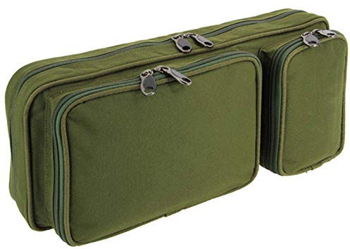 G8DS® Buzzbag mit Zwei Vordertaschen Tasche für Buzz Bars Karpfenangeln Ausrüstung