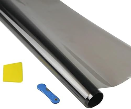 Lamina Solar Coche Homologada Película for tintado de ventanas de 50 cm x 6 m, pegatina de vidrio, película for parasol for coche, láminas protectoras UV, películas adhesivas Tintado De Lunas Homologa