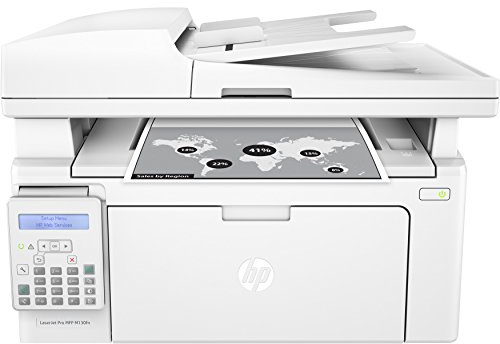 HP LaserJet Pro MFP M130fn Printer, White (Renewed)