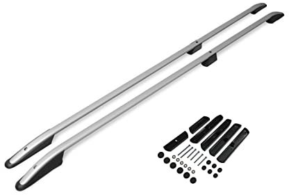 Chromemaster | Dachreling Dachträger | Kompatibel mit VW T6 2015- Short; Zur Befestigung der Dachgepäckträger, Dachboxen oder Dachfahrradträger | Robuste Konstruktion aus Aluminium | TÜV
