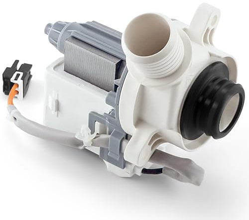 WH23X28418 290d1201g003 290d1201g001 Washer Drain Pump & Motor Assembly Replacement Compatible with G-E Hot-point Washers, Replace WH23X24178 WH23X27574 B40-3A01 B30-3A02 By Fetechmate