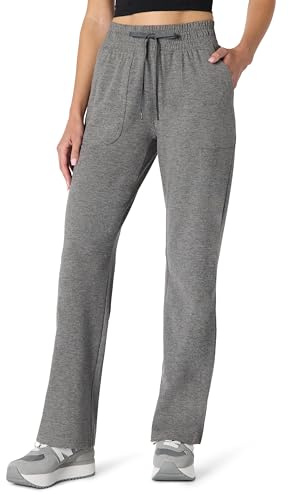 Amazon Essentials Women's Travel Clothing, Relaxed Fit Lightweight Stretch Tracksuit Bottoms for Casual Workout