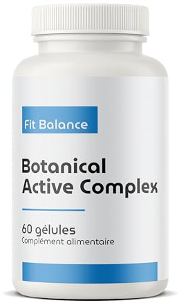 FitBalance – Gélules à base d’extraits végétaux – Avec cétones de framboise et extrait de thé vert – Complément alimentaire végétal – 60 gélules