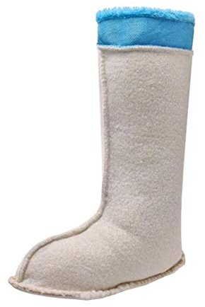 Insun Unisex Calze per Stivali Scarpe Interne per Stivali in Gomma 1 Paia blu polsino altezza 28cm 37 EU