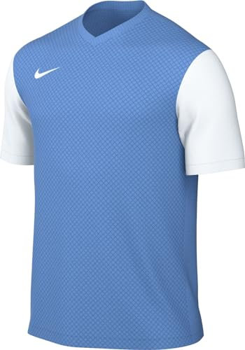 NIKE Herren M NK DF Tiempo PREM II JSY SS T-Shirt, University Blue/White/White, L