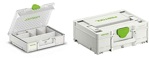Festool 204854 Systainer Organiser SYS3 ORG M 89 6xESB & Systainer SYS3 M 137