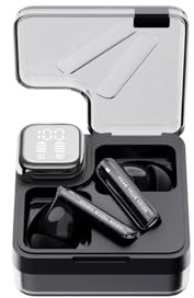 QCY T31 Melobuds Neo ENC 4 Microphone Digital Power Indicator Bluetooth 5.3 Wireless Headphones Black