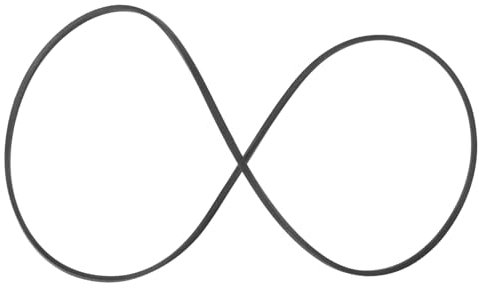 DIKACA Cintura per Tosaerba Attacco per Tosaerba Parti del Tosaerba Badboy Lavorazione di Cinture Piccolo Tosaerba da Equitazione Tosaerba usati Gomma da Cancellare Nero