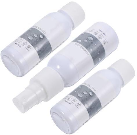 HOUDERCO 3pièces Spray Imperméabilisant Nanotechnologie Pour Chaussures Et Bottes Protection Eau Salissure Et Huile