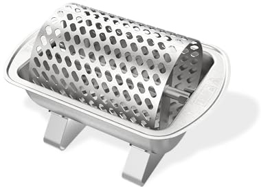Weber Griddle Butter Roller – Stainless‑Steel Butter Melting & Rolling Tool for Even Bun Coating with Removable Wheel