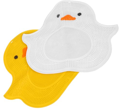 CIYODO Lot De 2 Brosses Pour Nettoyer Les Pieds Tapis De Antidérapant Brosse Pour Sols De Nettoyeur De Pieds Éliminateur De Peaux Mortes Tapis De Massage