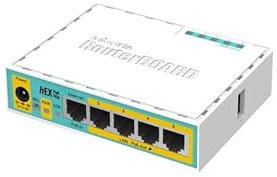 Mikrotik hEX PoE lite router cablato Fast Ethernet Bianco
