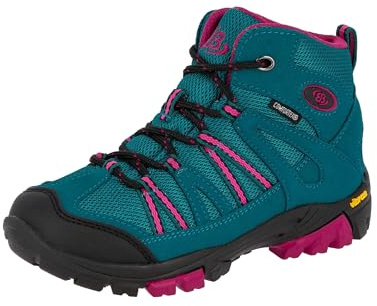 Brütting Ohio High, Scarpe da Arrampicata Alta, Unisex - Bambini e ragazzi, Turchese, 36 EU