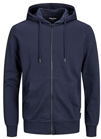 JACK & JONES Male Kapuzenjacke Einfarbig Kapuzenjacke