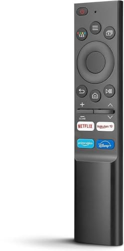 Control Remoto Universal Mando a Distancia de Repuesto para Samsung Smart-TV con Botón Netflix, Rakuten-TV, Prime Video y Disney+