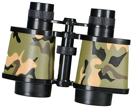 HEMOTON Binocolo Per Ragazzi E Ragazze 8x30 Telescopio Mimetico Di Regolazione Giocattolo Educativo Per Bambini Per Campeggio Escursionismo