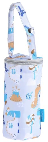 ORFOFE Bolsa para Botellas de Leche Materna para Bebés Aislamiento Térmico, Material Oxford y Algodón, Adecuado para Salir y Sujetar al Manillar del Cochecito