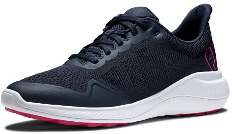 FootJoy Flex, Zapatos de Golf Mujer, Navy/Blanco, 36.5 EU