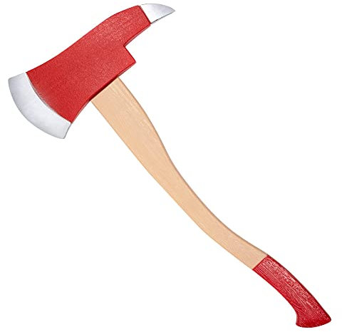 Boland 00441 - Hache de secours 60 cm pour costume de pompier, hache jouet pour enfants, accessoires pour pompiers, pompiers et Halloween