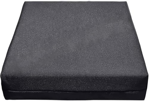 Jardins de Luxe | Comfortable Wheelchair Foam Cushions – 22x24 Inches | Supportive & Soft Seating | Non-Slip Zipped Cover [Made in UK] (22 x 24 x 4 Inches)