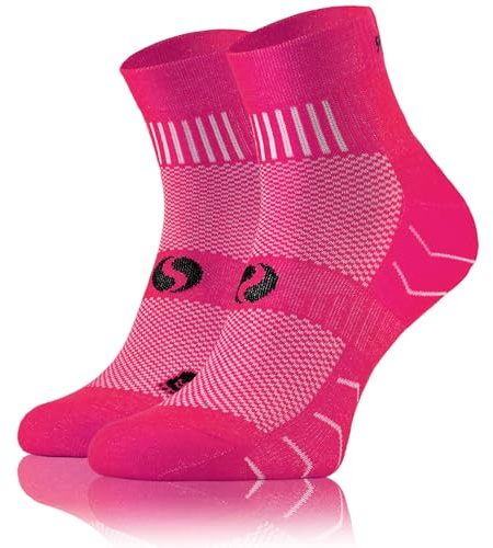 Sesto Senso Calcetines Deporte Colores Mujer Hombre Algodón 1 Par