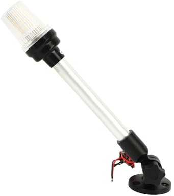 AKLOSIPY Lampe de Bateau de 12 Pouces – Haute visibilité, Lumière IP66 pour Bateaux de Pêche, Yachts et Navires