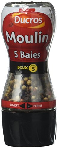 Ducros Moulin Poivre à 5 Baies 24 g