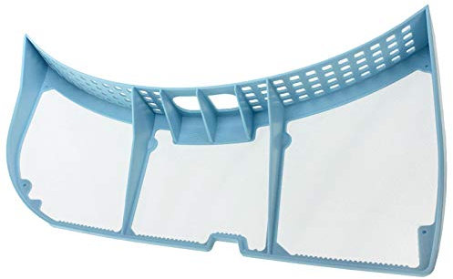 SPARES2GO Filtre Anti-Peluches Bleu pour Indesit Sèche-Linge