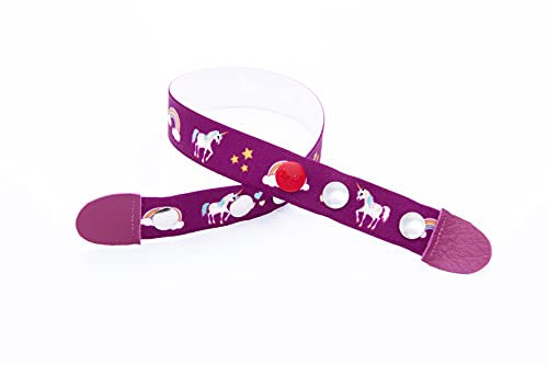 Clip.Ho Kinder Gürtel ohne Schnalle Clip-Ho (Einhorn, 92)