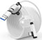 JSAUX Link Kabel 5Metre 2-in-1 Kompatibel mit Oculus Quest 2/Pico 4/Meta Zubehör und PC/Steam VR, USB 3.0 High Speed PC Data Transfer Adapter, Kompatibel mit VR Headset, Gaming, Quest 2 & 1
