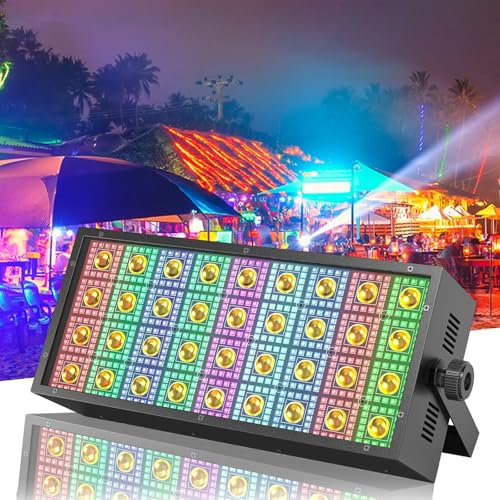 220 W 36 LED stroboskop ljus set party DJ, Osusuent 648 RGB discoljus atmosfär professionell scen belysningsmaterial dmx kontroll för fest barer bröllop, 1 st