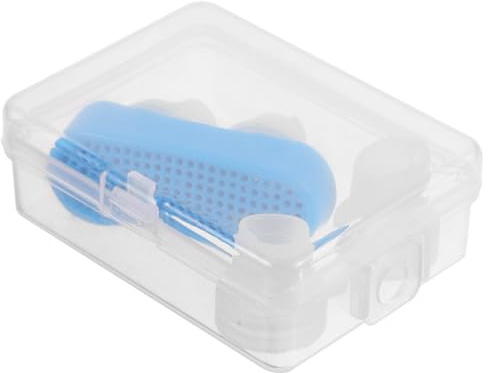 GARVALON Dispositivo Nasal Antirronquidos de Silicona y Carbono Activado Cómodo Reutilizable y Portátil para Mejorar la Respiración y Reducir Ronquidos Nocturnos
